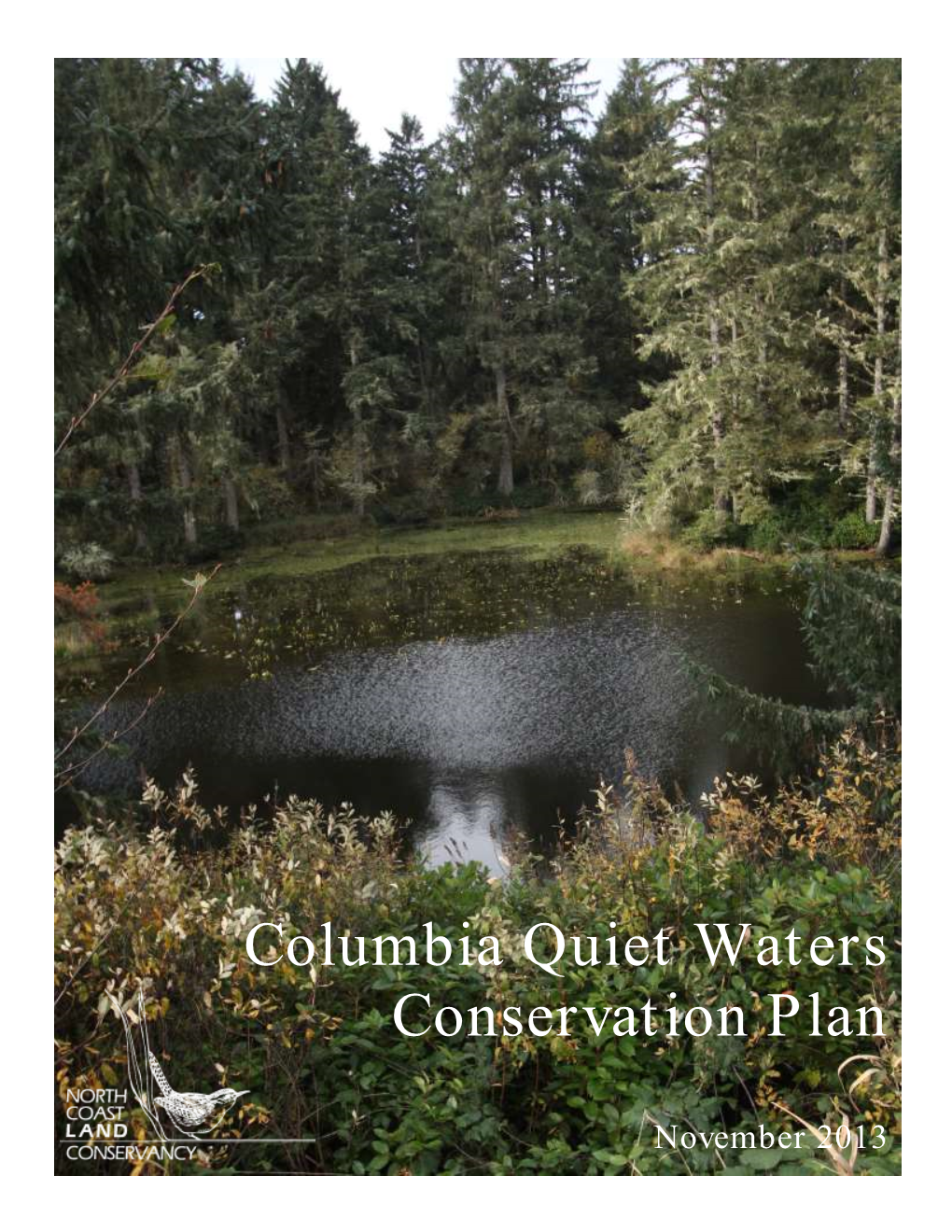 Columbia Quiet Waters Conservation Plan