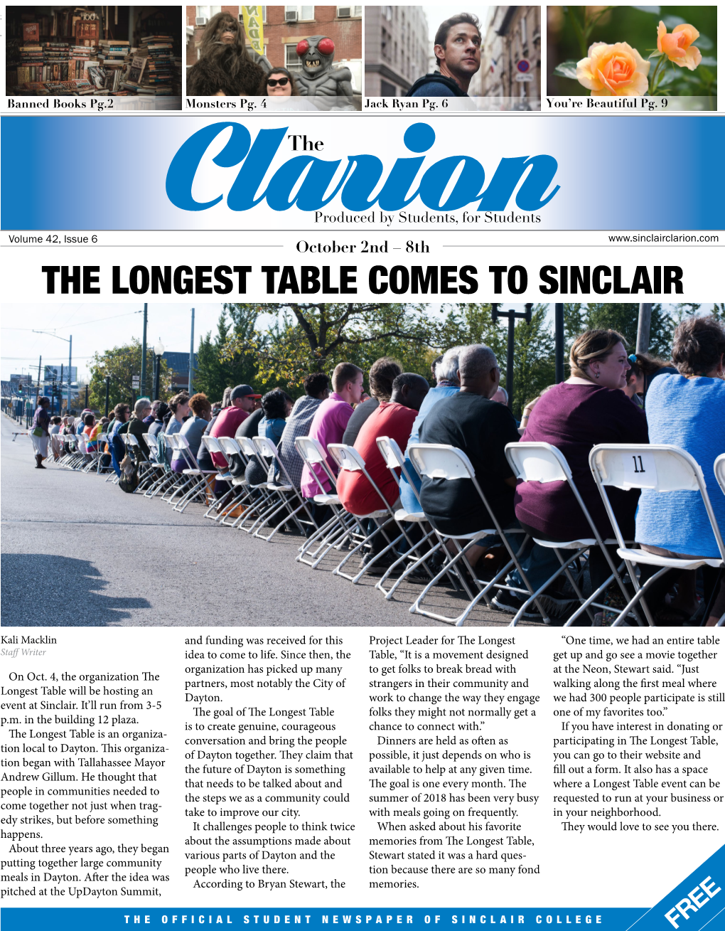 The Longest Table Comes to Sinclair