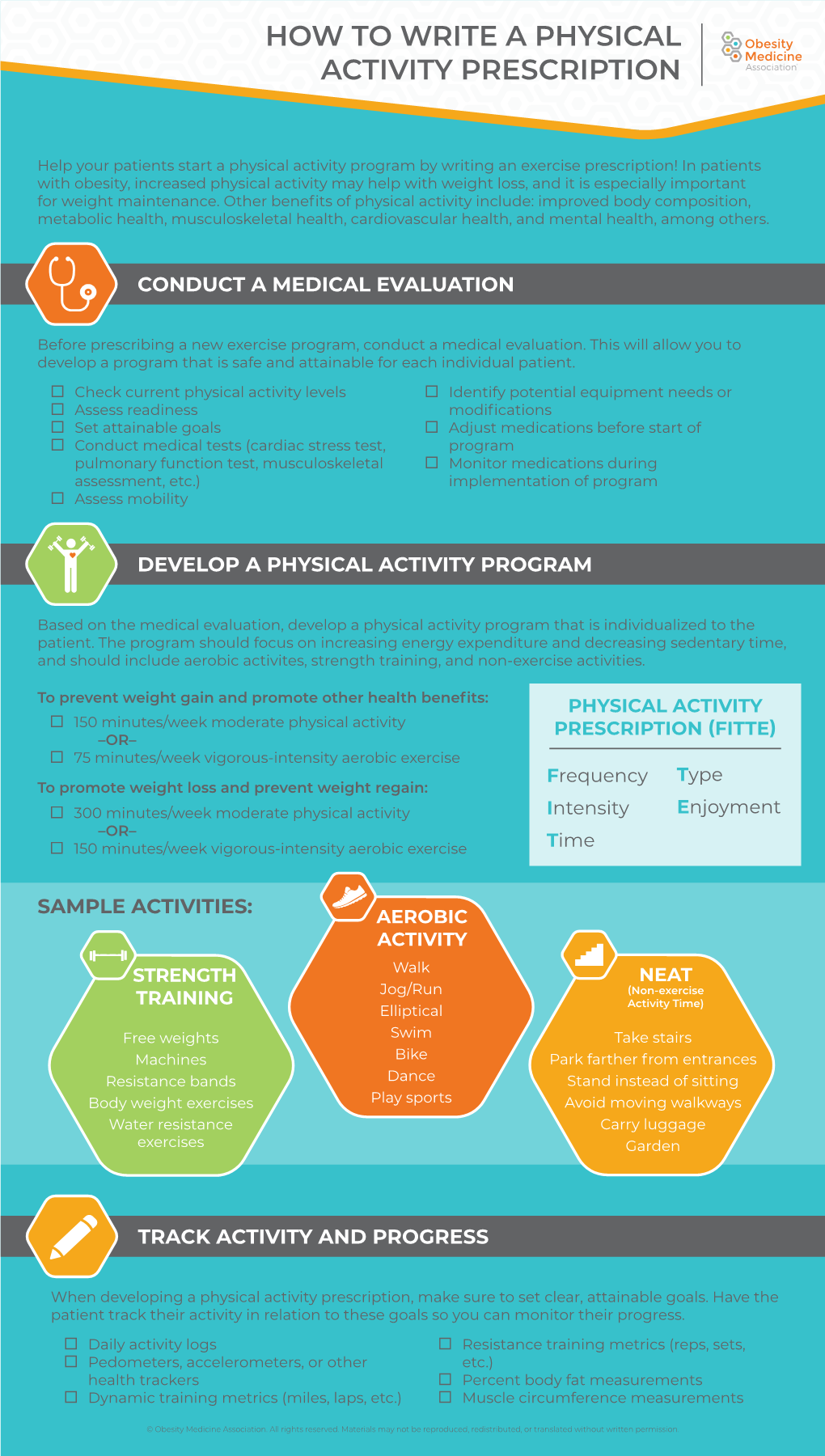 How to Write a Physical Activity Prescription