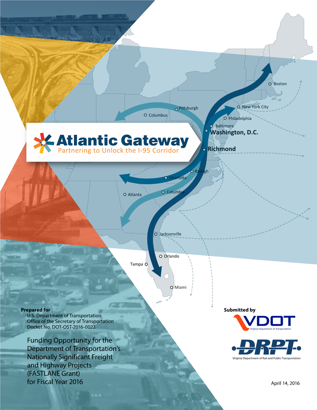 Atlantic Gateway FASTLANE Grant Application from VDOT
