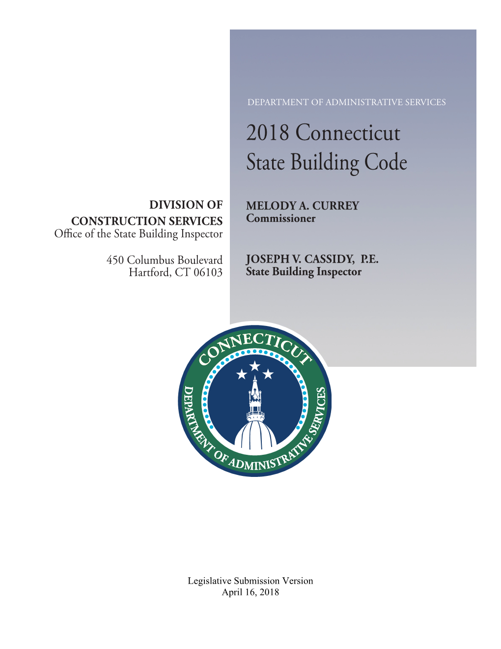 2018 Connecticut State Building Code