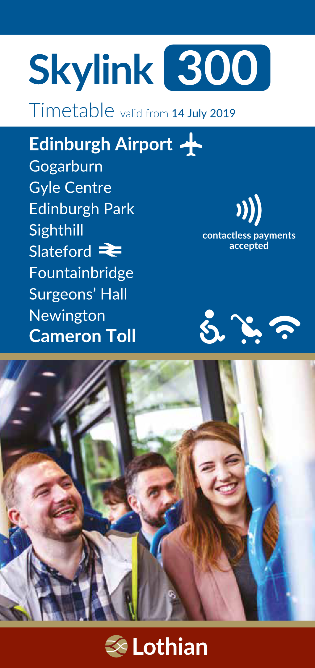 Skylink 400 Also Serve RBS Gogarburn - See Separate Timetable Leaflets for Details