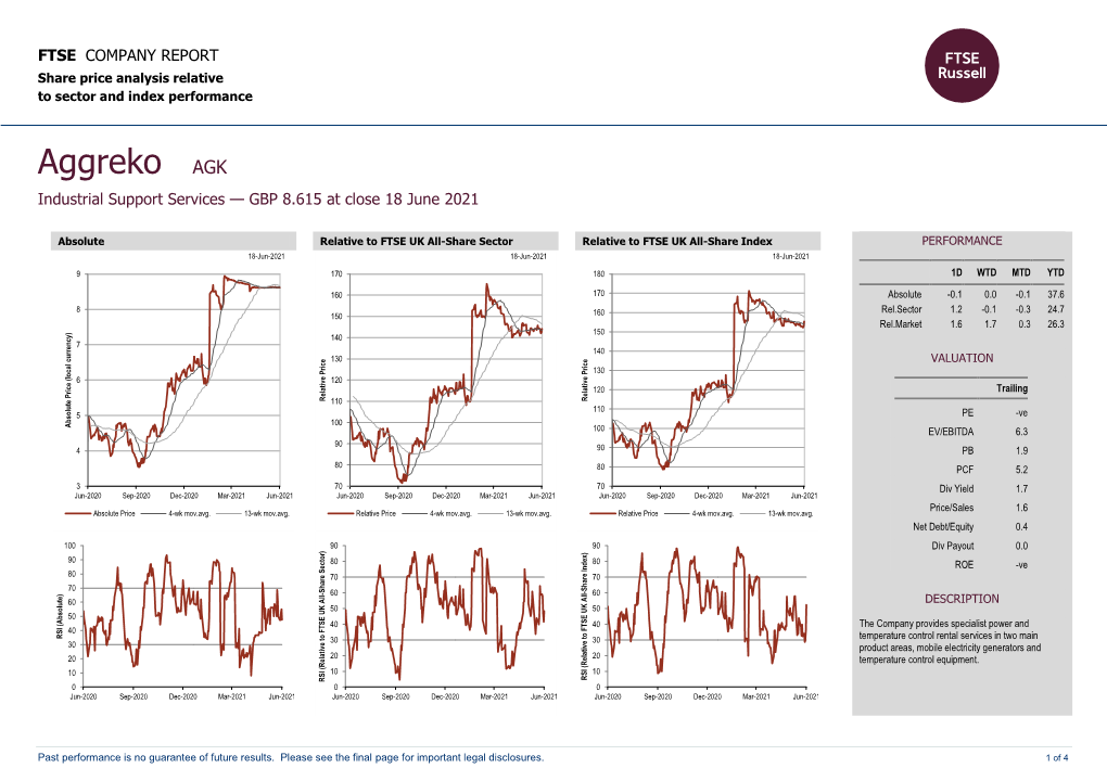 FTSE Factsheet