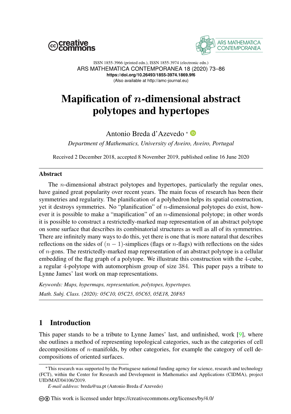 Mapification of N-Dimensional Abstract Polytopes and Hypertopes
