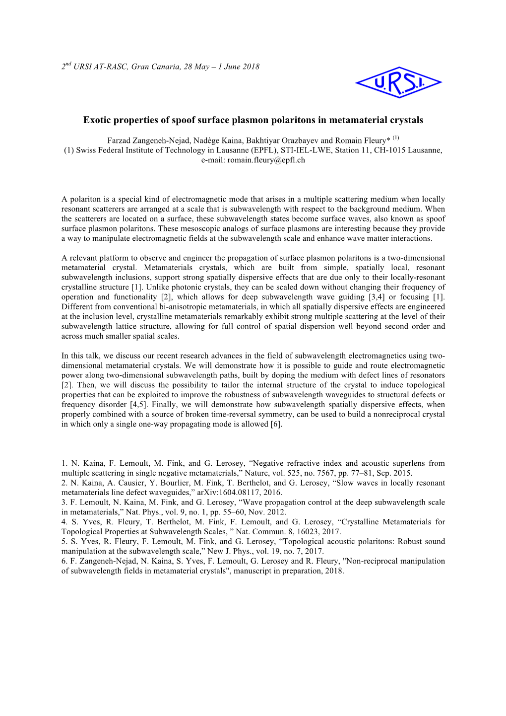 Exotic Properties of Spoof Surface Plasmon Polaritons in Metamaterial Crystals