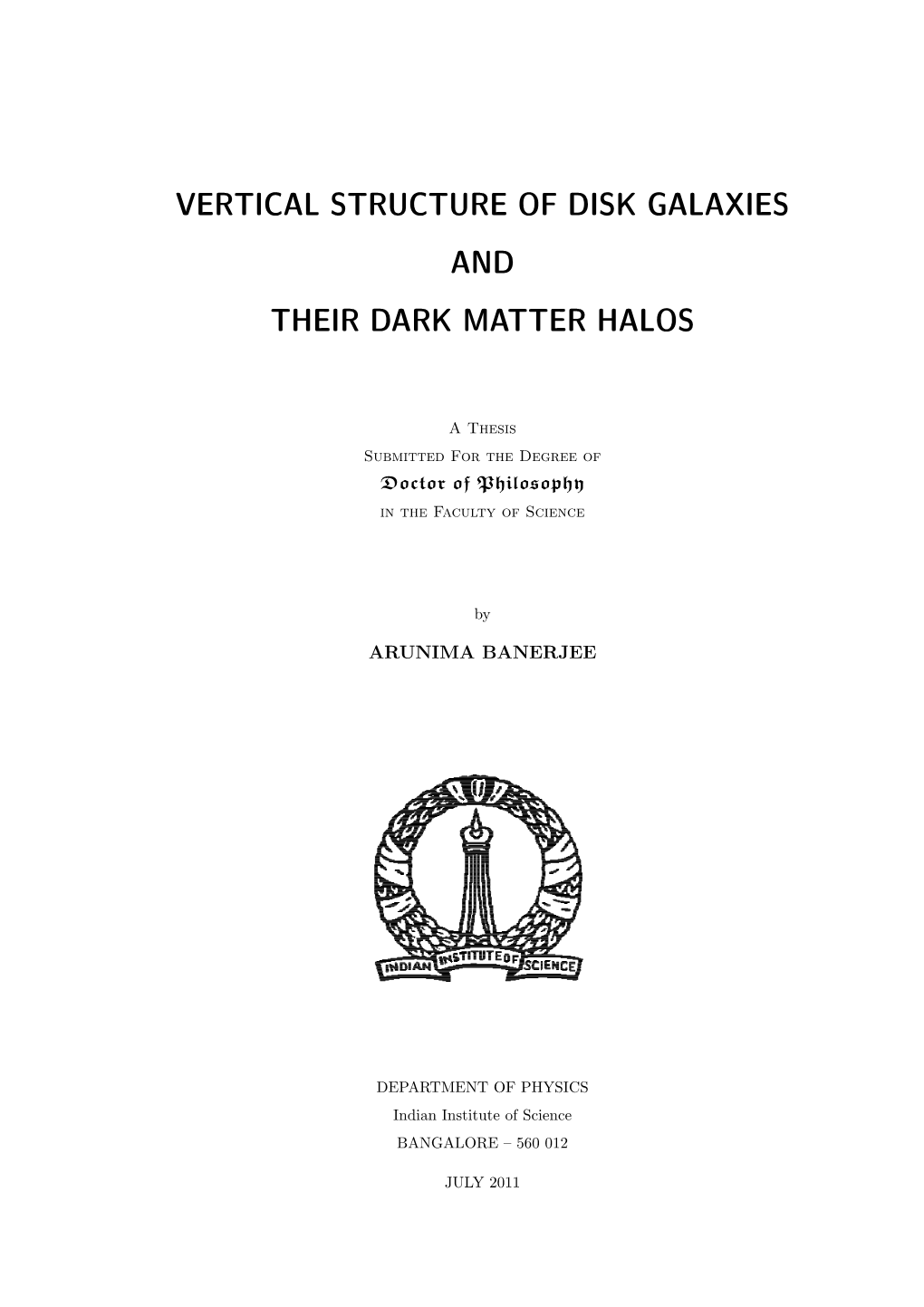 Vertical Structure of Disk Galaxies and Their Dark Matter Halos