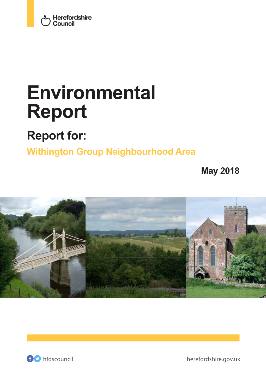 Withington Group Environmental Report May 2018