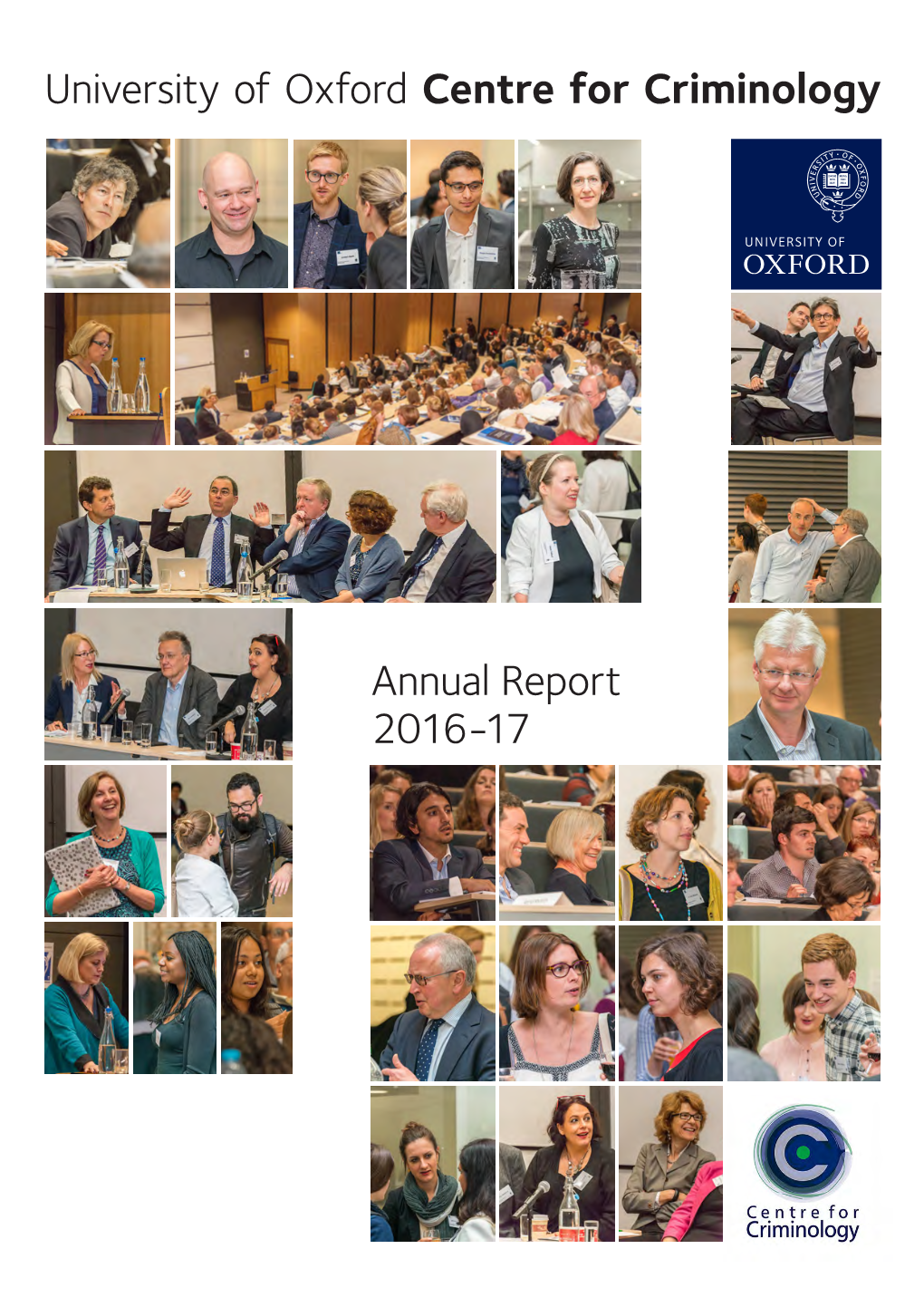 University of Oxford Centre for Criminology Annual Report 2016-17