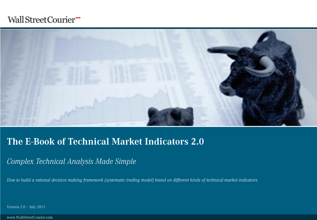 The E-Book of Technical Market Indicators 2.0