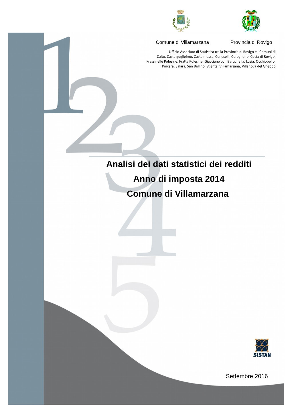 Analisi Dei Dati Statistici Dei Redditi Anno Di Imposta 2014 Comune Di Villamarzana