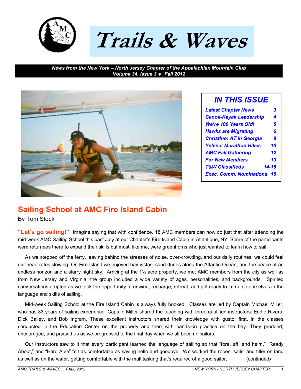 2012 Fall Trails & Waves Online