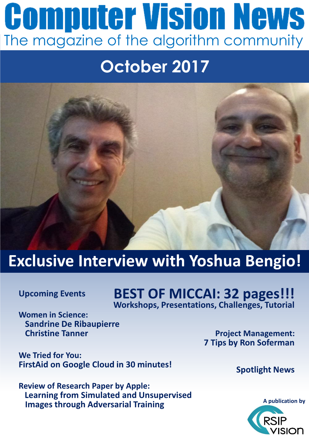 Exclusive Interview with Yoshua Bengio!