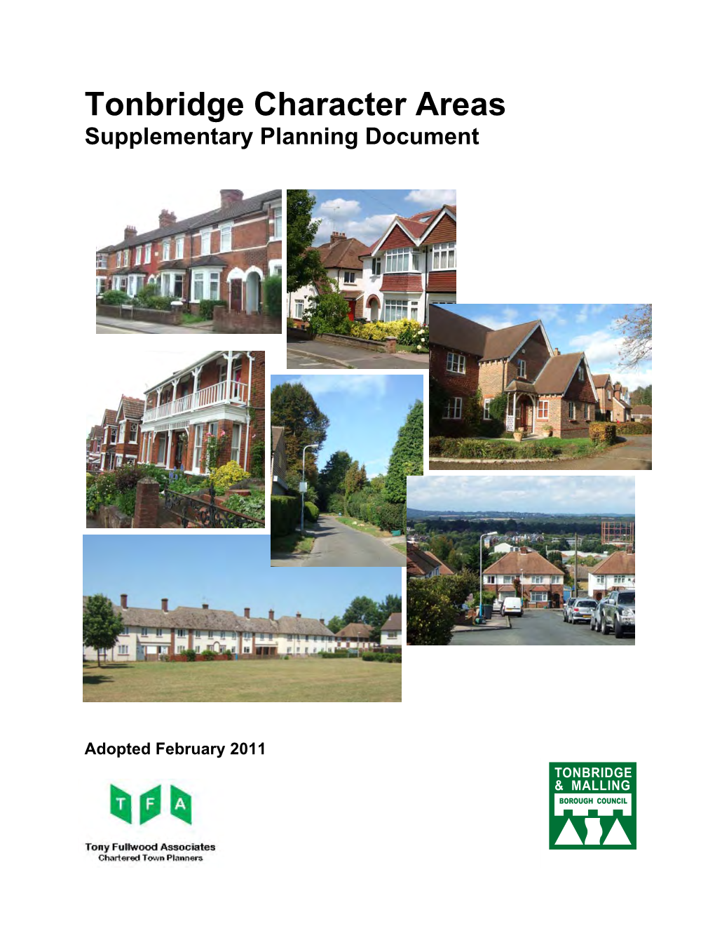 Tonbridge Character Areas Supplementary Planning Document