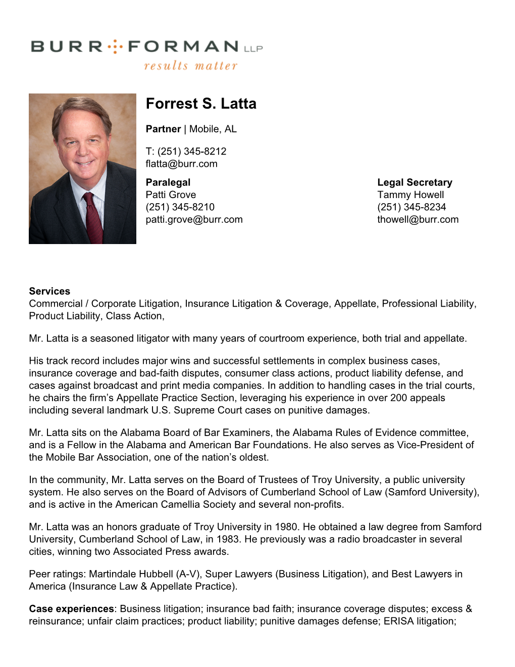 Forrest S. Latta