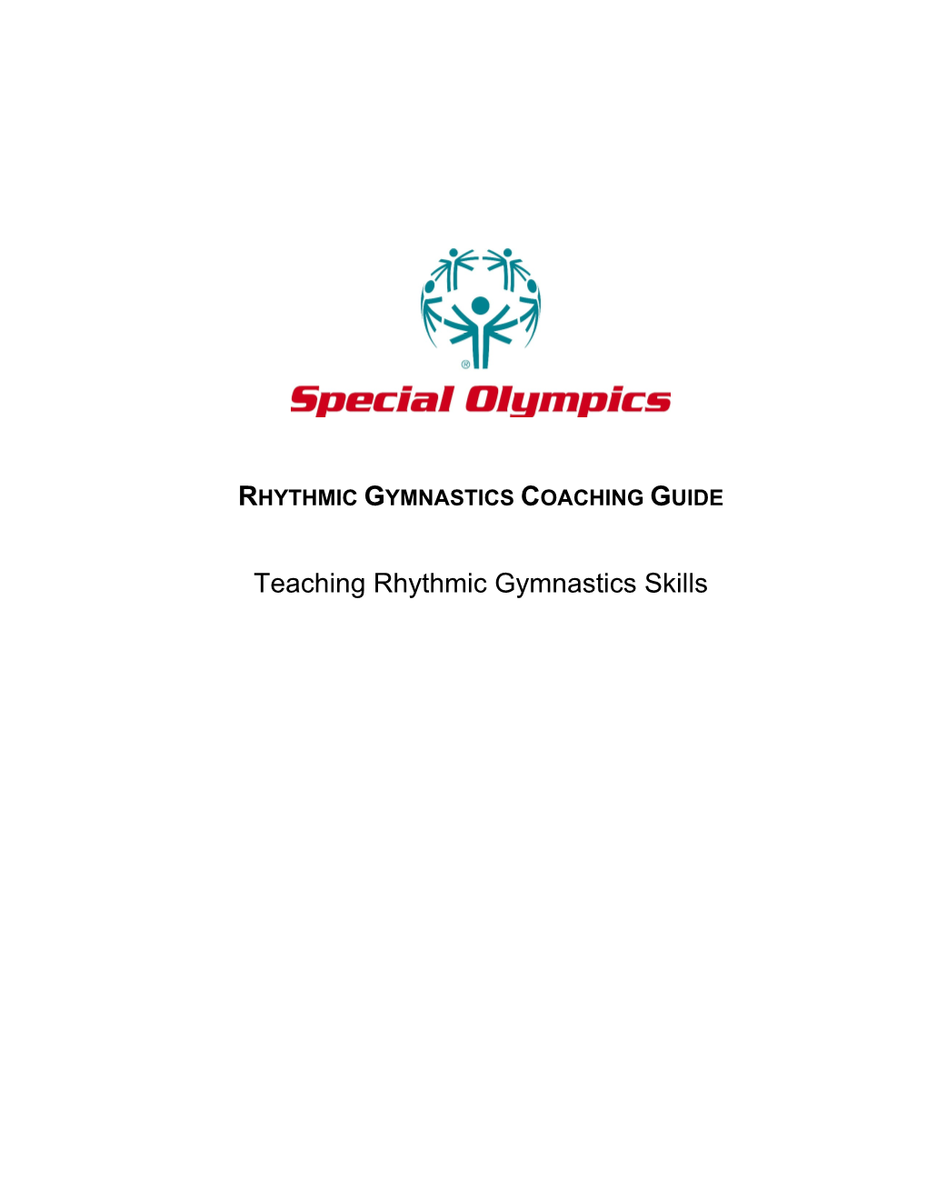 Teaching Rhythmic Gymnastics Skills