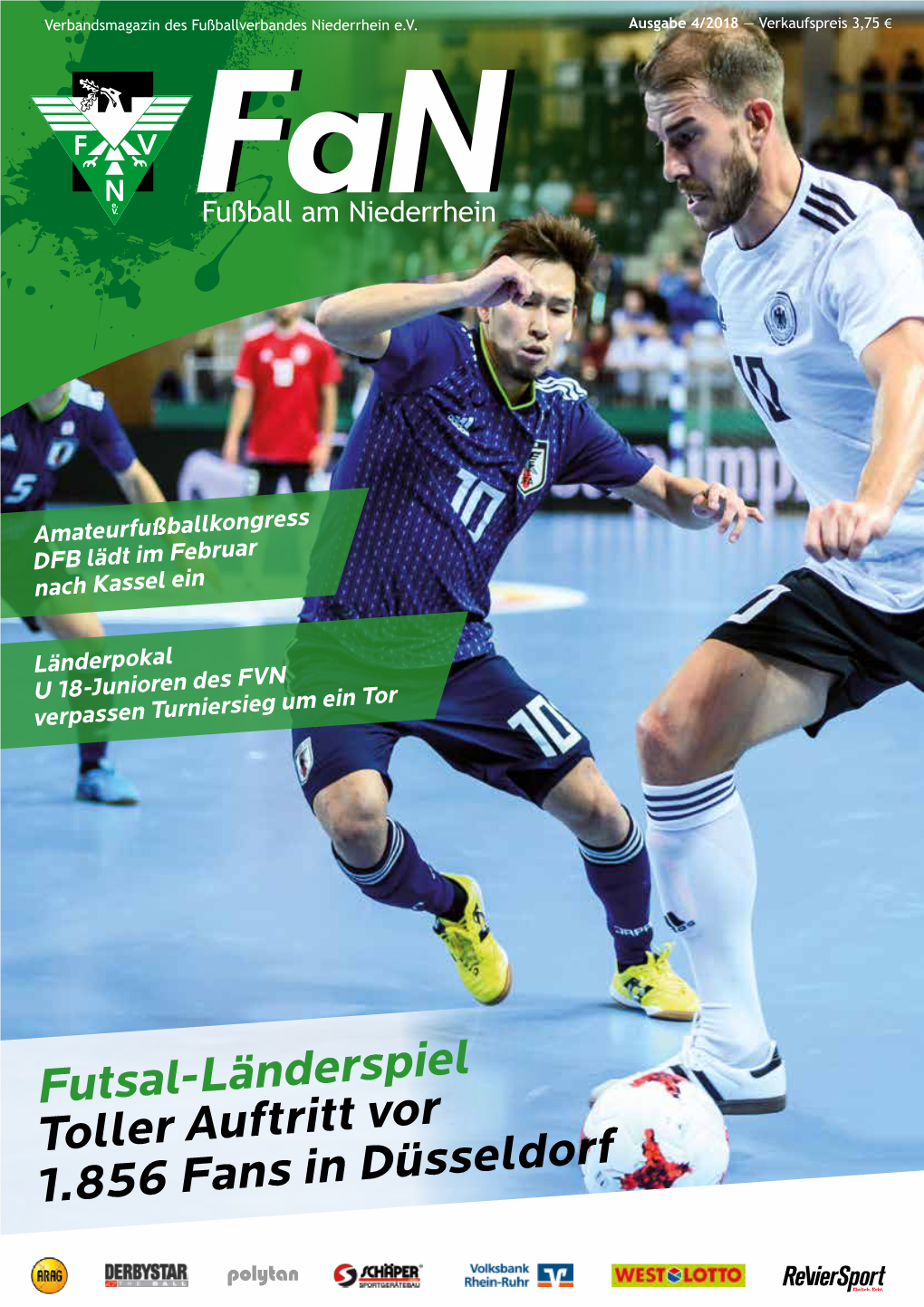 Futsal-Länderspiel Toller Auftritt Vor 1.856 Fans in Düsseldorf Inhalt