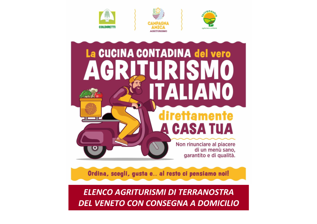 Terranostra Del Veneto Con Consegna a Domicilio Elenco Agriturismi Di Terranostra Del Veneto Con Consegna a Domicilio