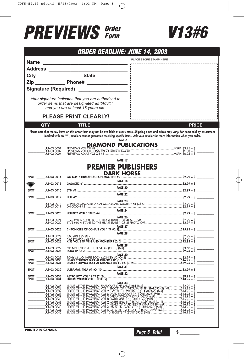 COF5-59V13 N6.Qxd 5/15/2003 4:03 PM Page 5