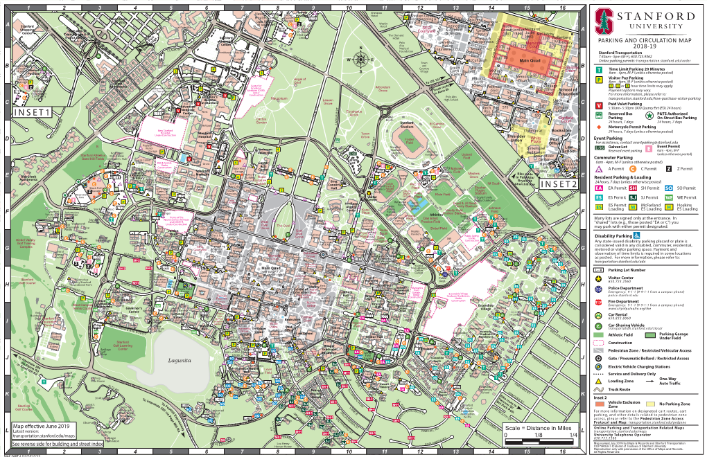 Stanford Campus & Parking