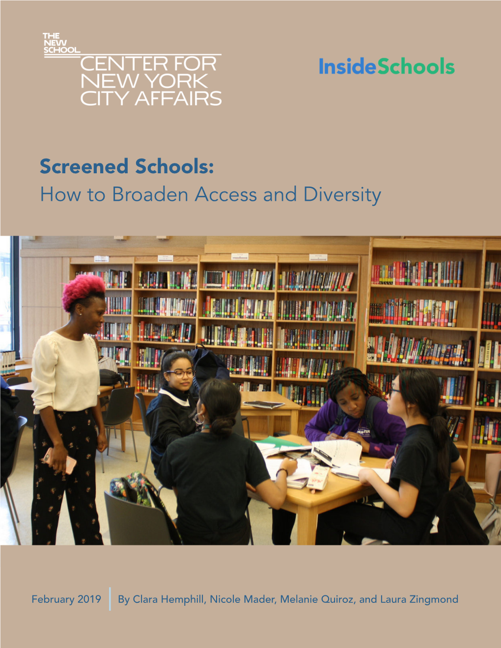 Screened Schools: How to Broaden Access and Diversity
