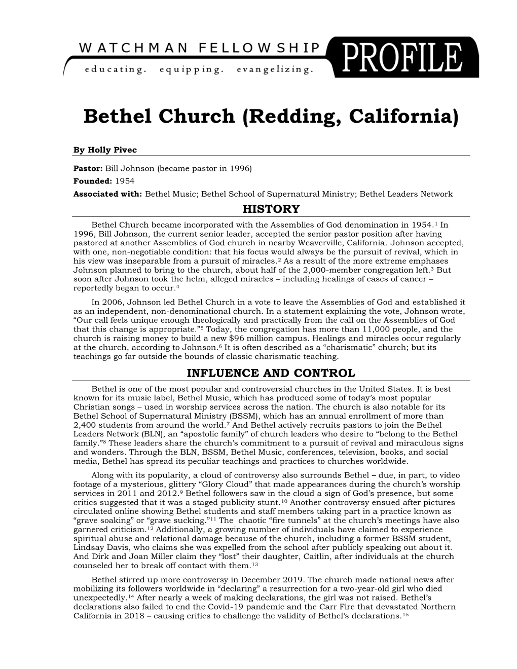 Bethel Church (Redding, California)