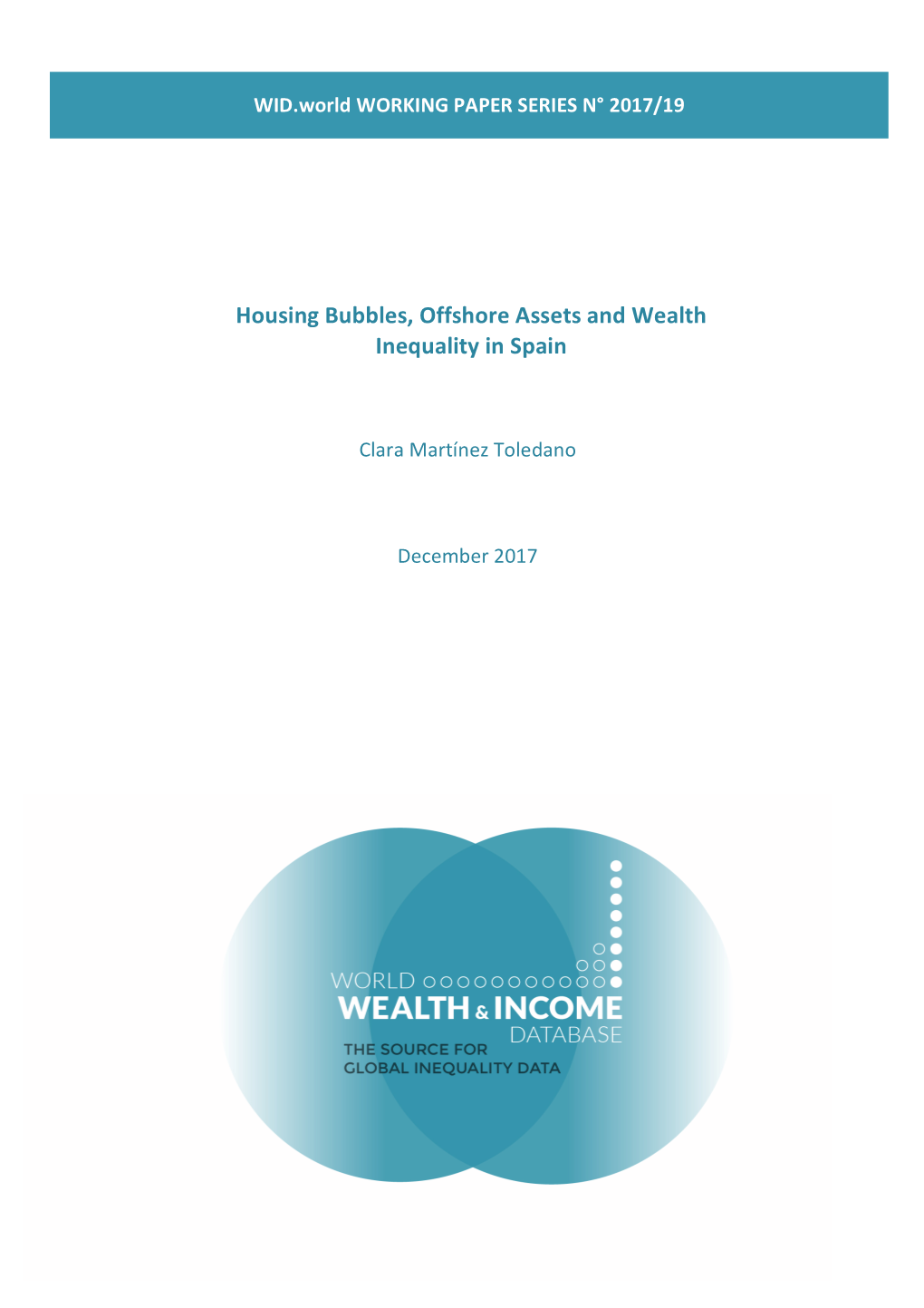 Housing Bubbles, Offshore Assets and Wealth Inequality in Spain