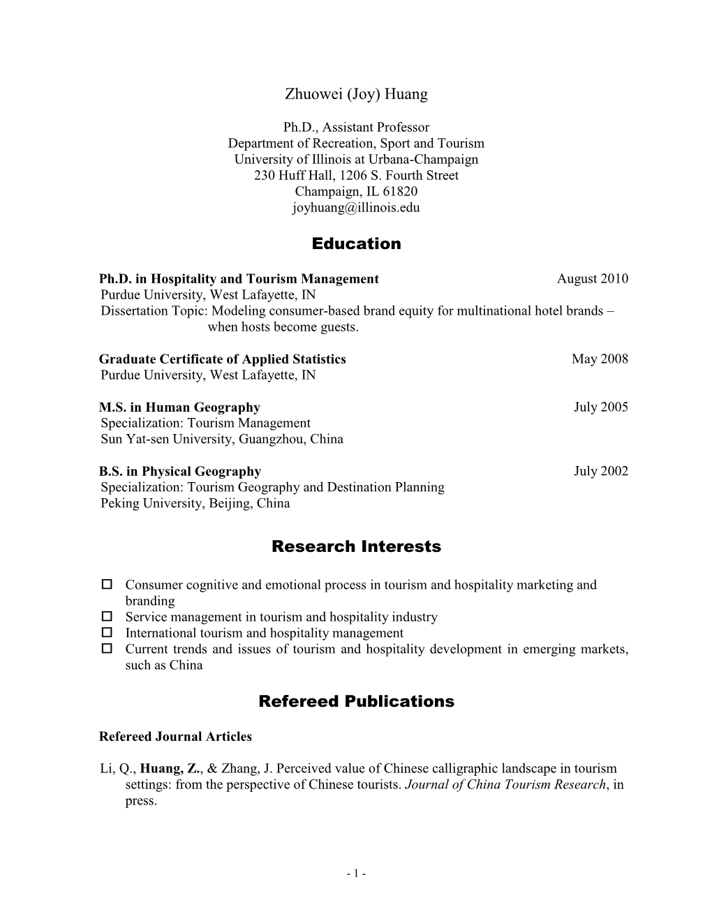 Quickstart Resume Template