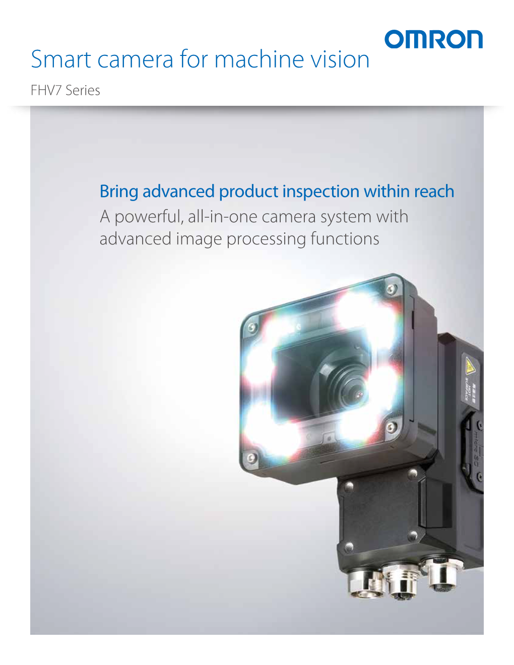 Smart Camera for Machine Vision FHV7 Series