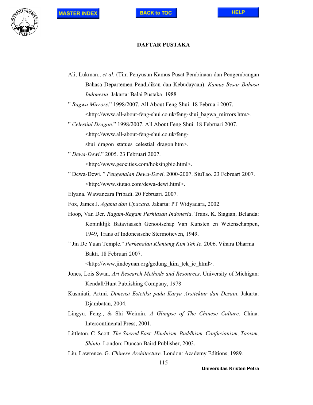 Kajian Ikonografis Ornamen Pada Interior Klenteng Sanggar Agung