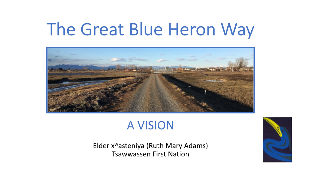 The Great Blue Heron Way