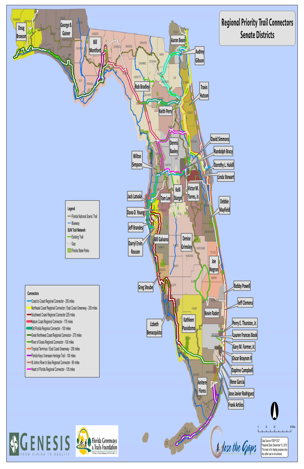 Senate Districts Bill HAMILTON Aaron Bean LEON MADISON CALHOUN JEFFERSON Montford DUVAL BAY BAKER Audrey LIBERTY COLUMBIA Gibson WAKULLA SUWANNEE