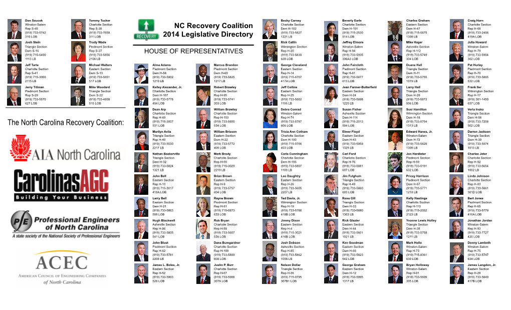 2014 AIANC Legislators Brochure