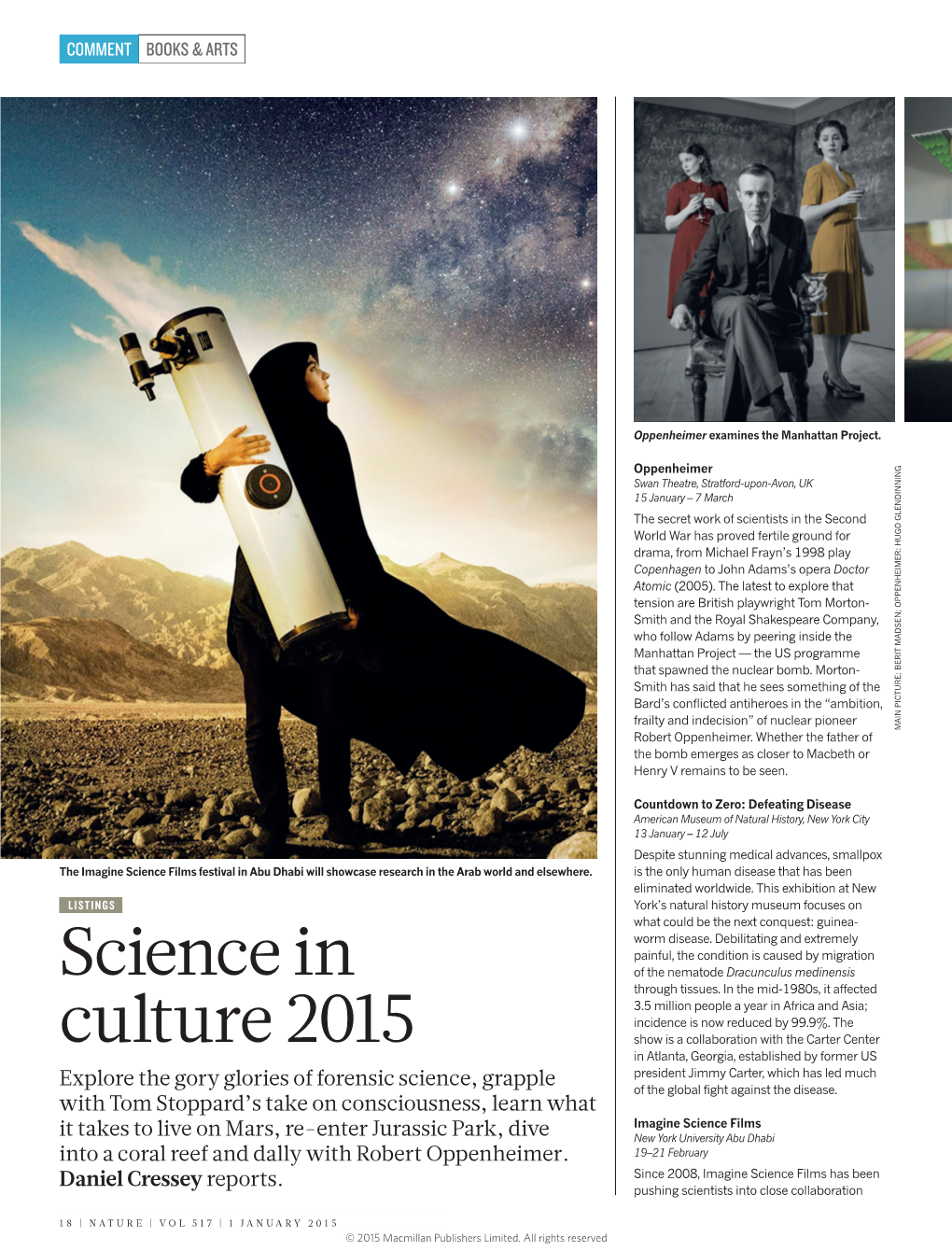 Science in Culture 2015