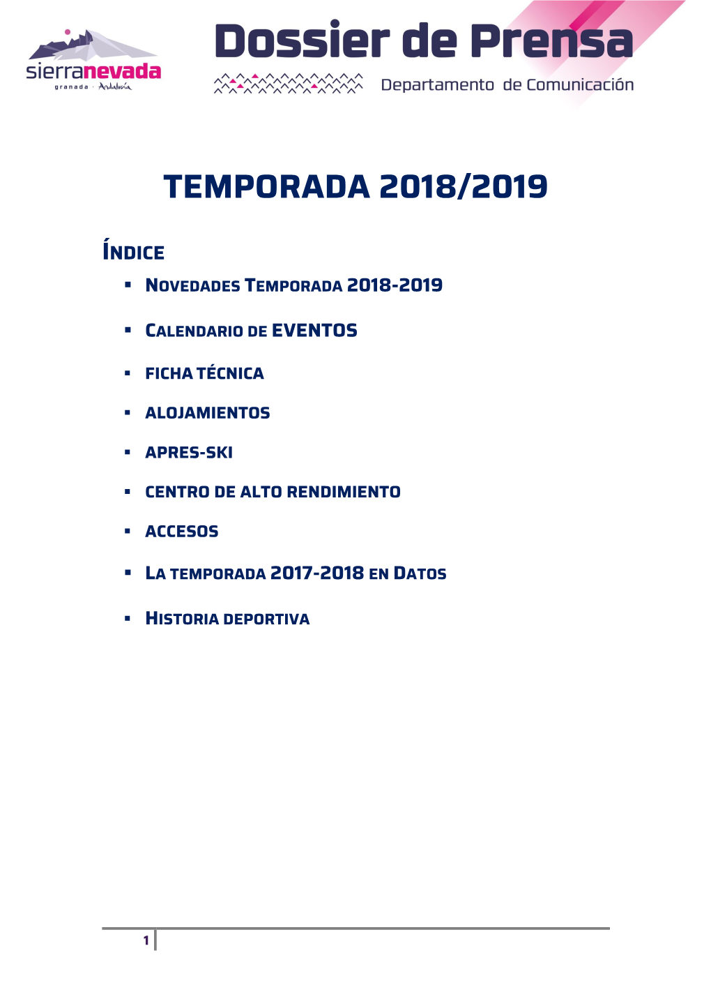 Temporada 2018/2019