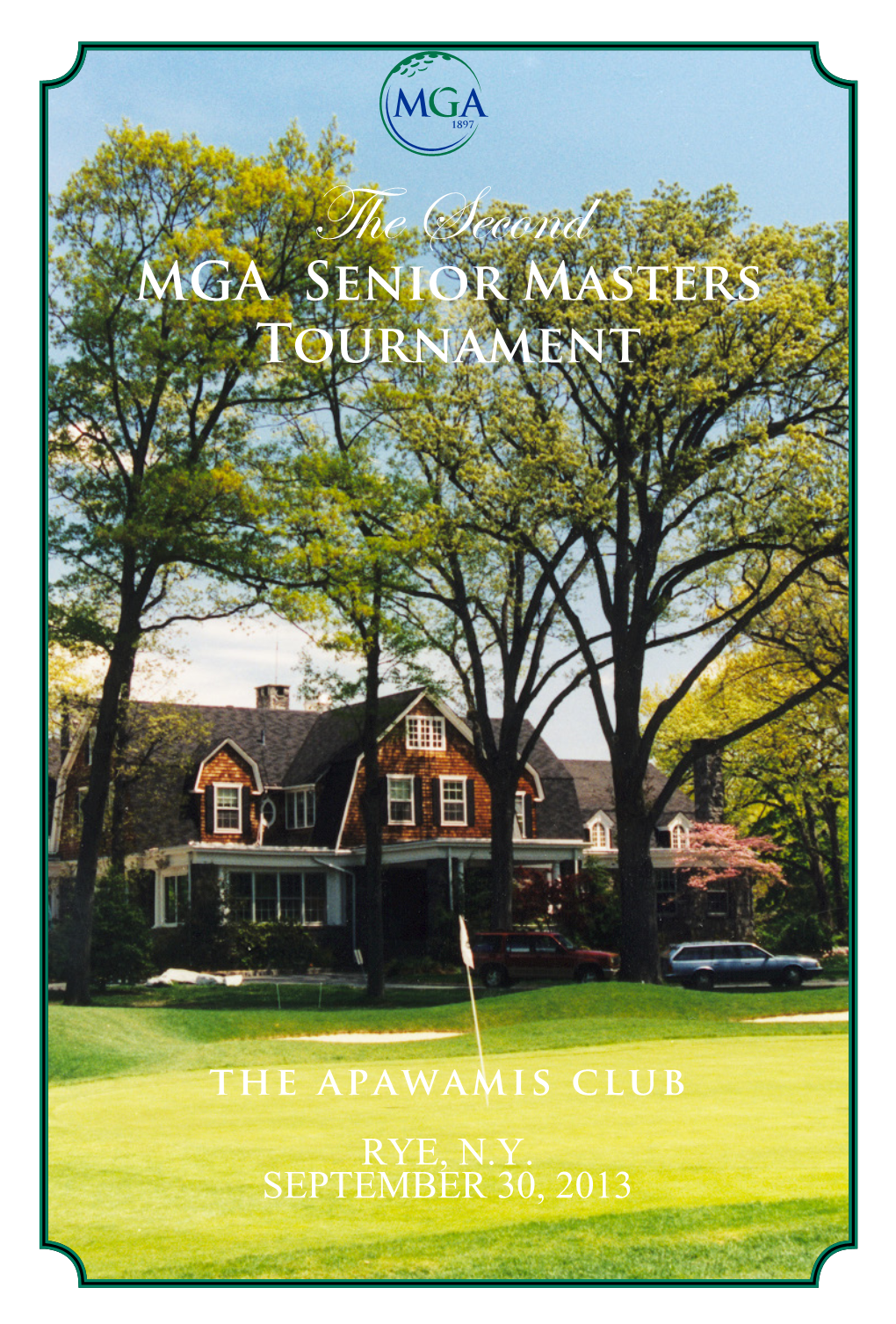 The Second MGA Senior Masters Tournament