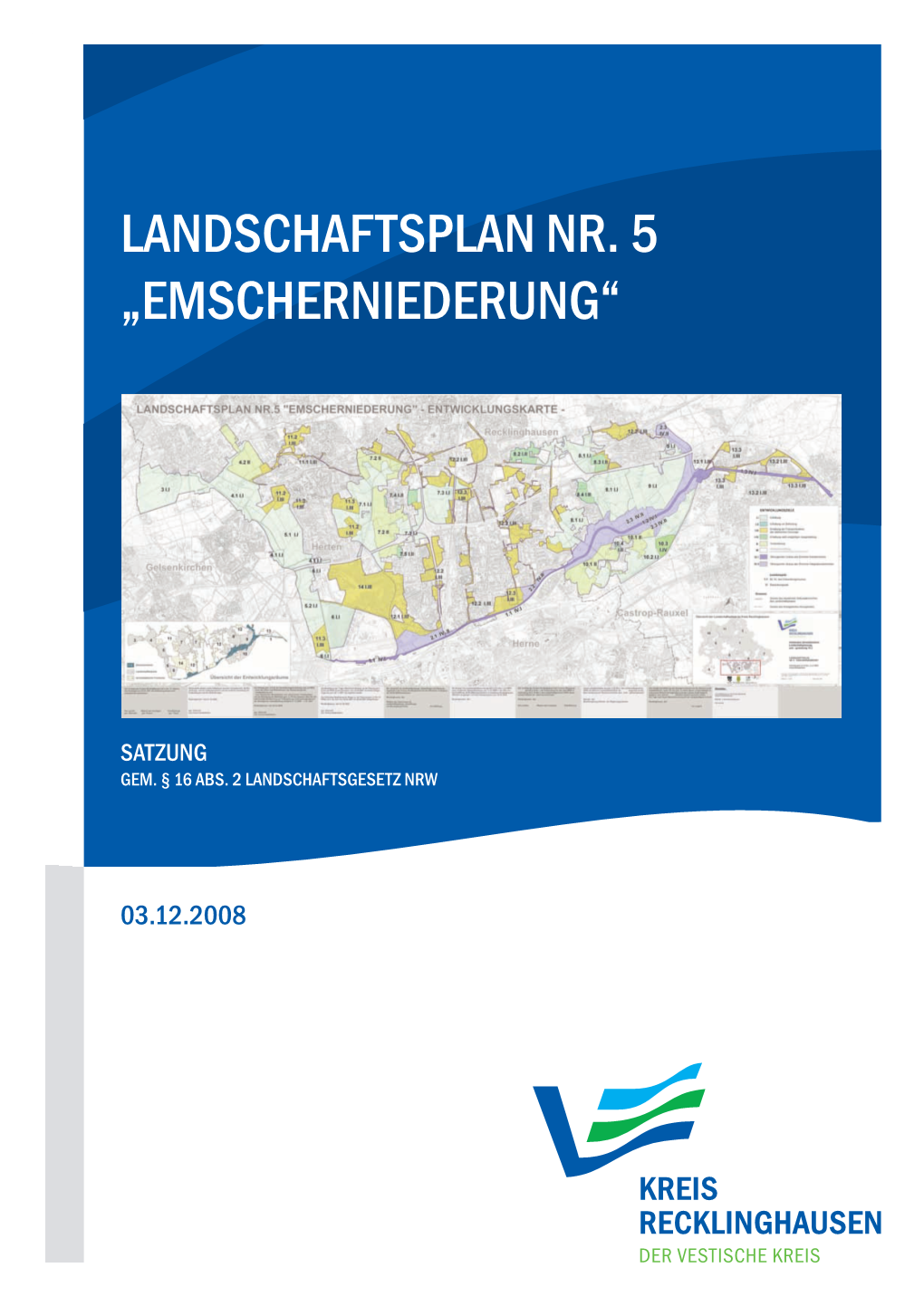 Landschaftsplan Nr. 5 „Emscherniederung“