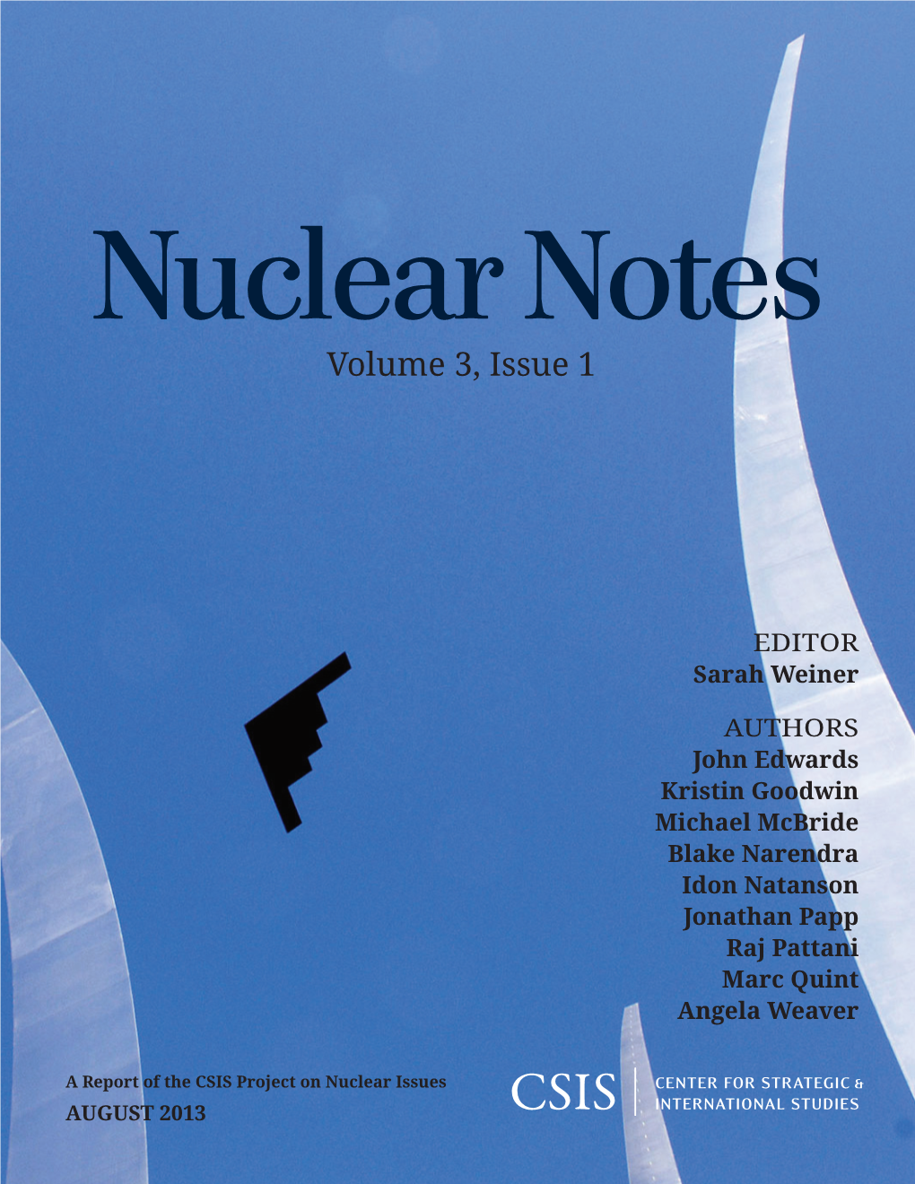 Nuclear Notes: Volume 3, Issue 1