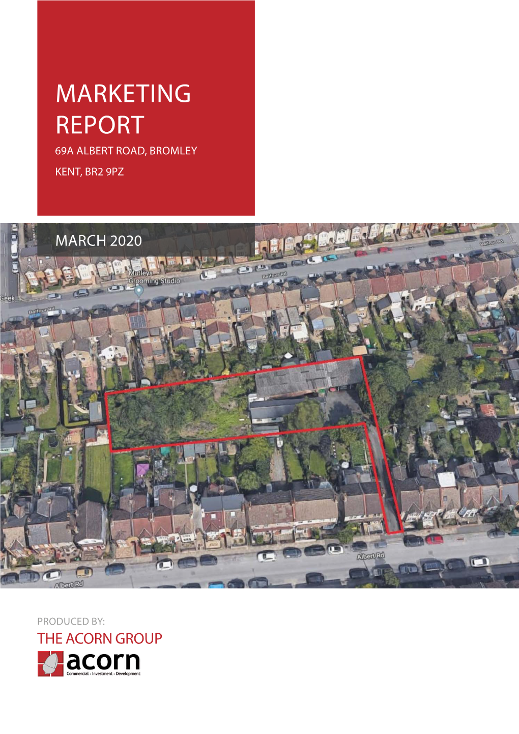 Marketing Report 69A Albert Road, Bromley Kent, Br2 9Pz