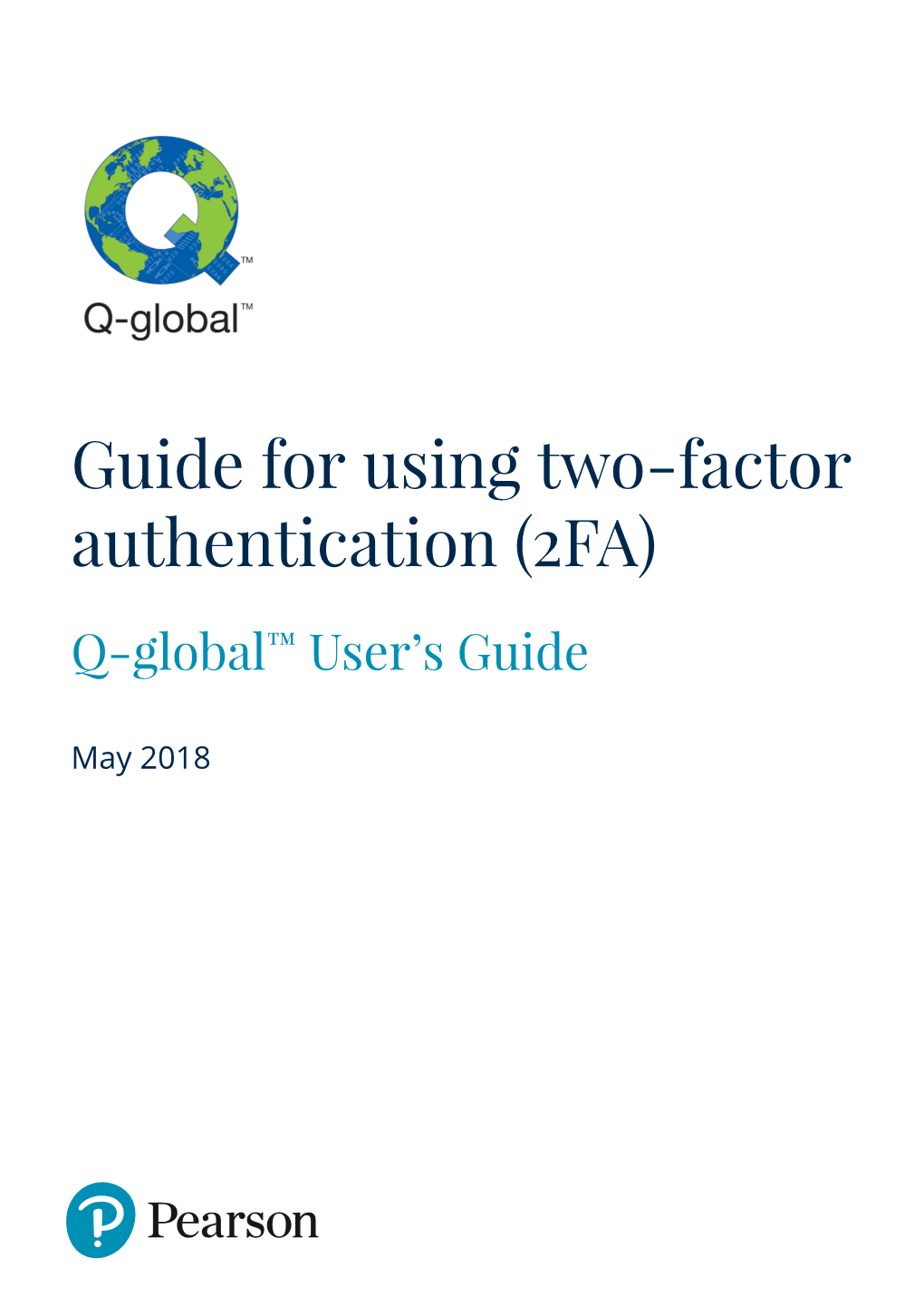 Qg Guide for Using Two-Factor Authentication (2FA)