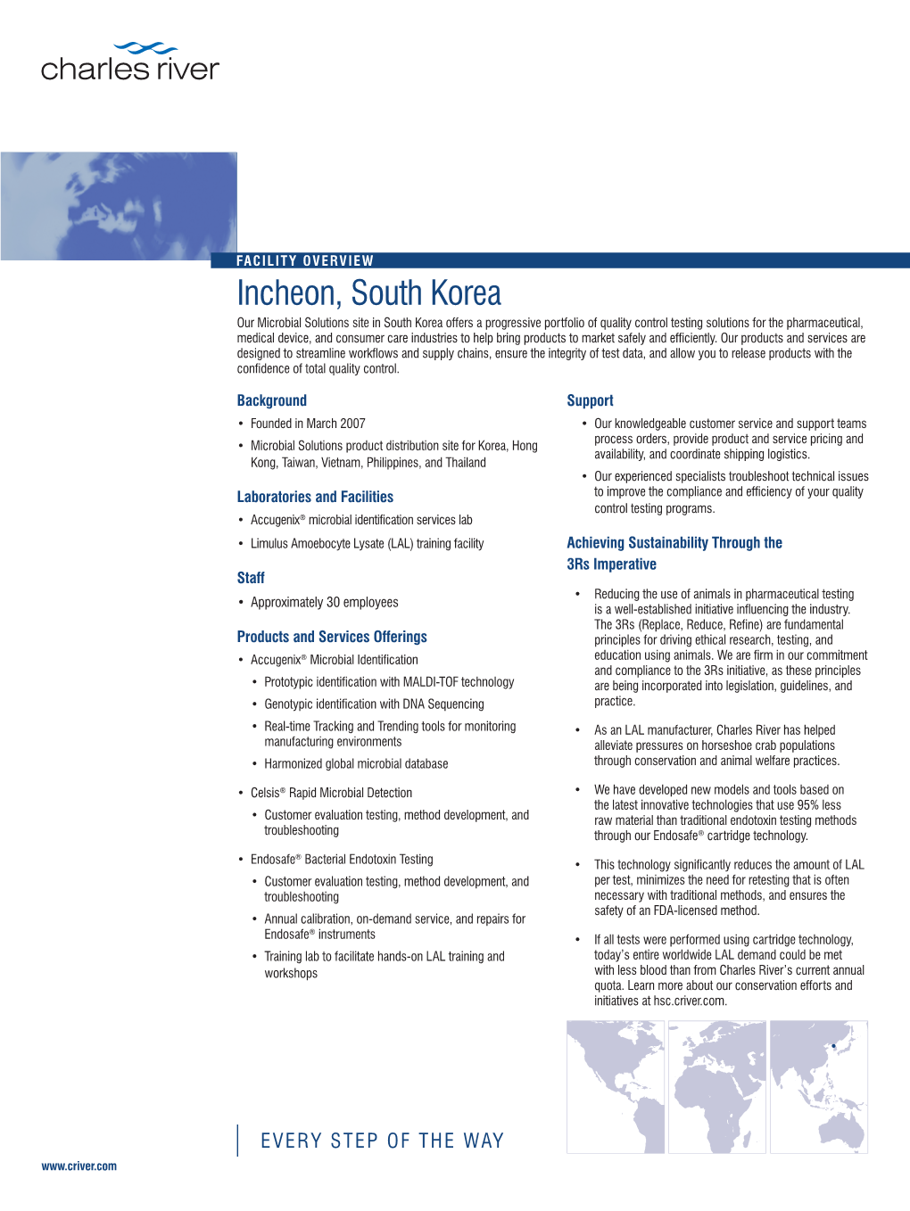 Seoul (Incheon) Facility at a Glance | Charles River