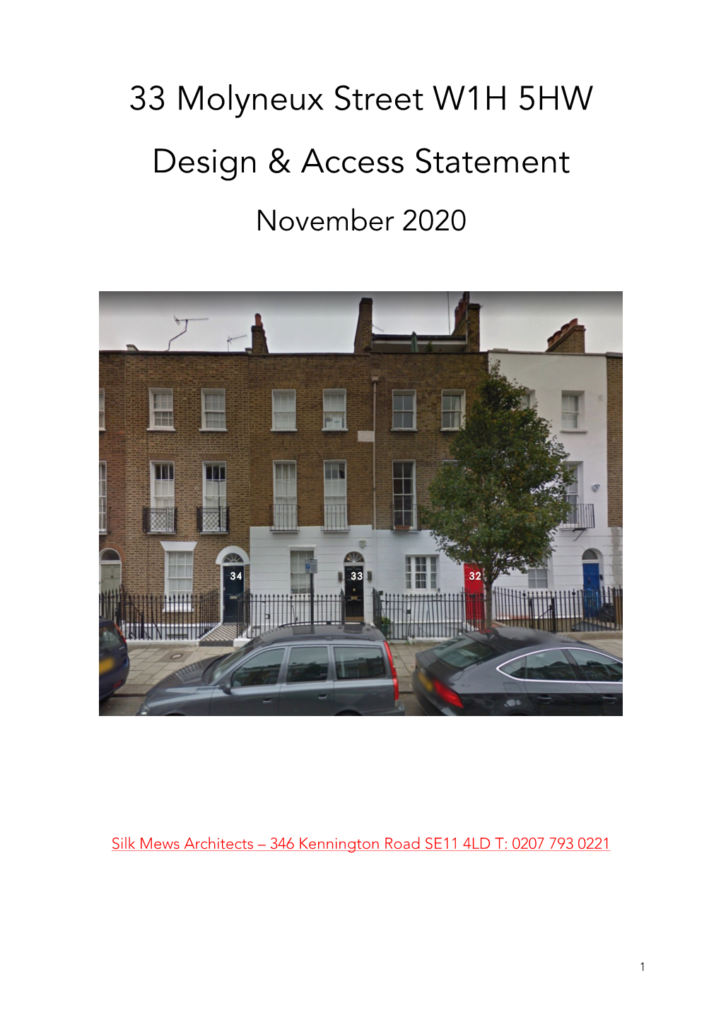 1258 Design & Access Statement