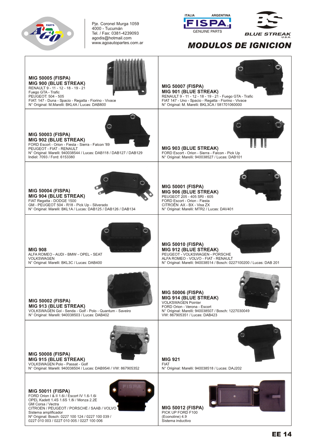 Catalogo Modulos Ignicion VARIOS.Pdf