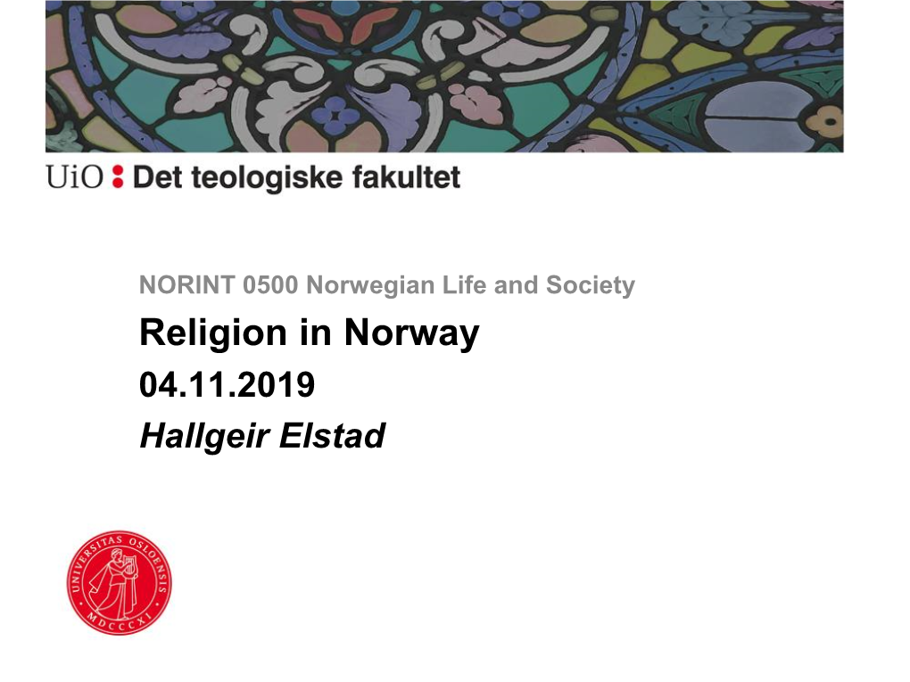 Religion in Norway