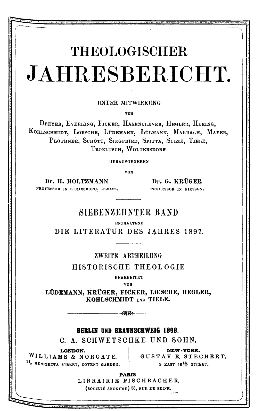 Historische Theologie. Kirchengeschichte Bis Zum Nicänum