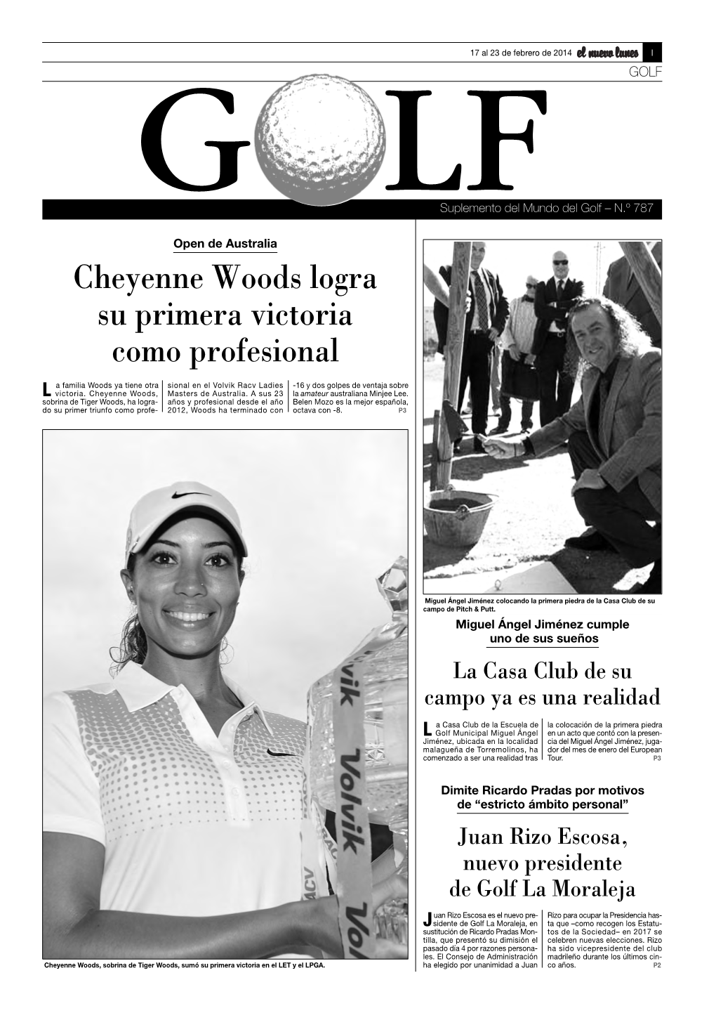 Cheyenne Woods Logra Su Primera Victoria Como Profesional