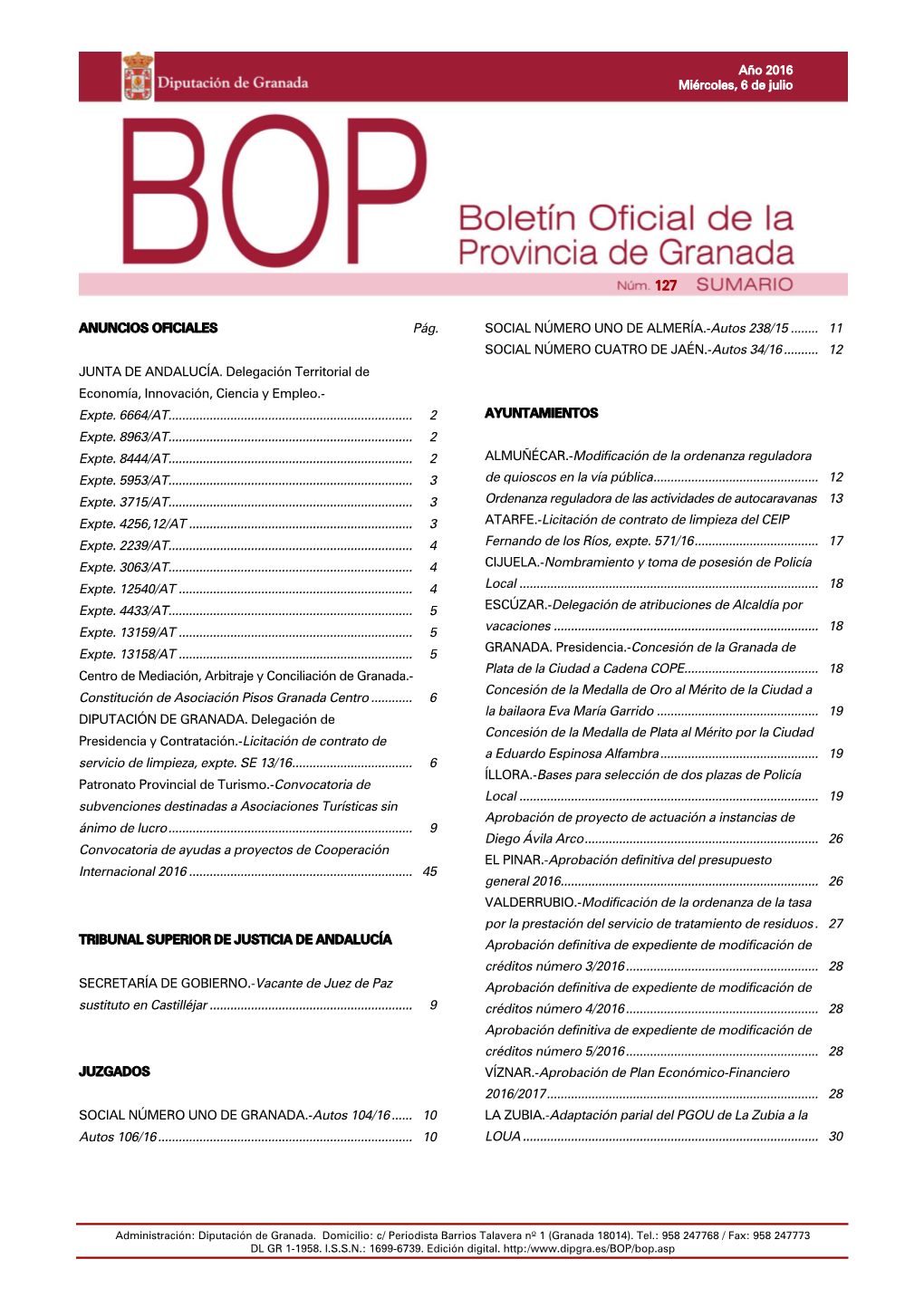 BOP 127, Miercoles 6 Julio.16.Qxd