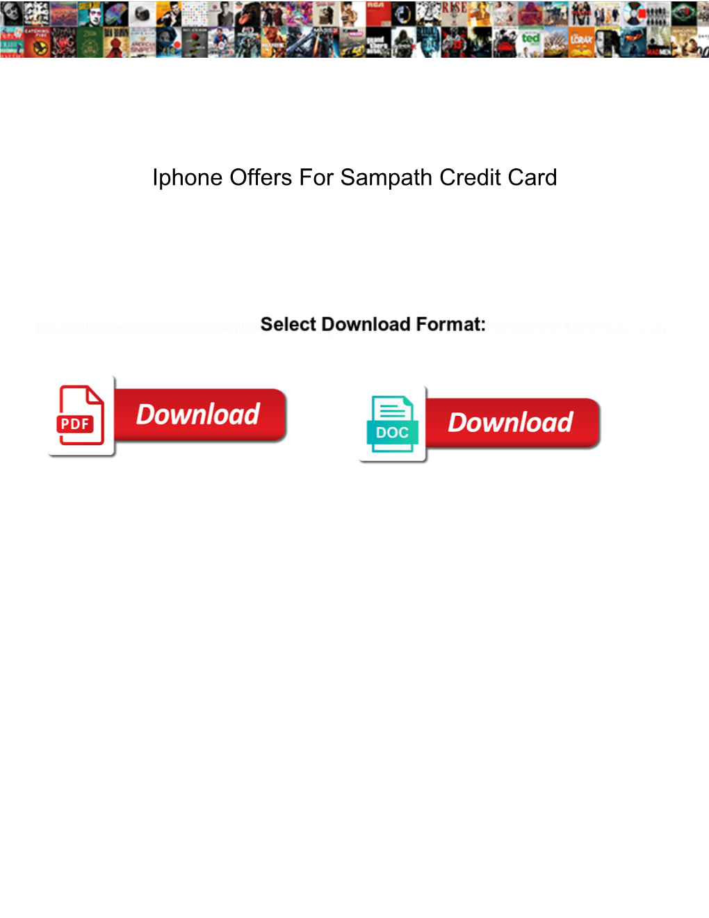 Iphone Offers for Sampath Credit Card