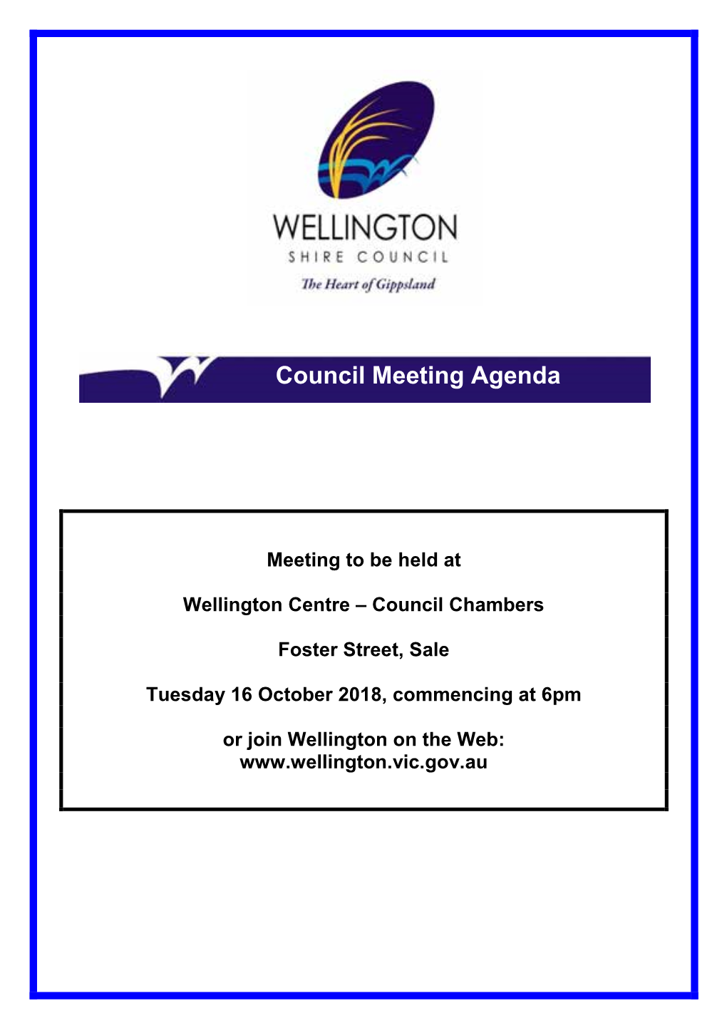 Wellington Shire Council, Its Councillors, Officers, Staff and Their Families