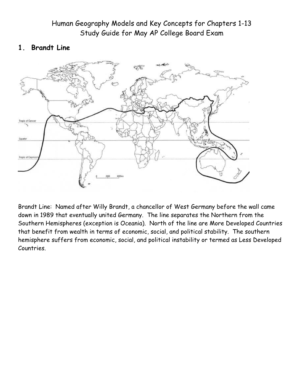 2. Demographic Transition Model