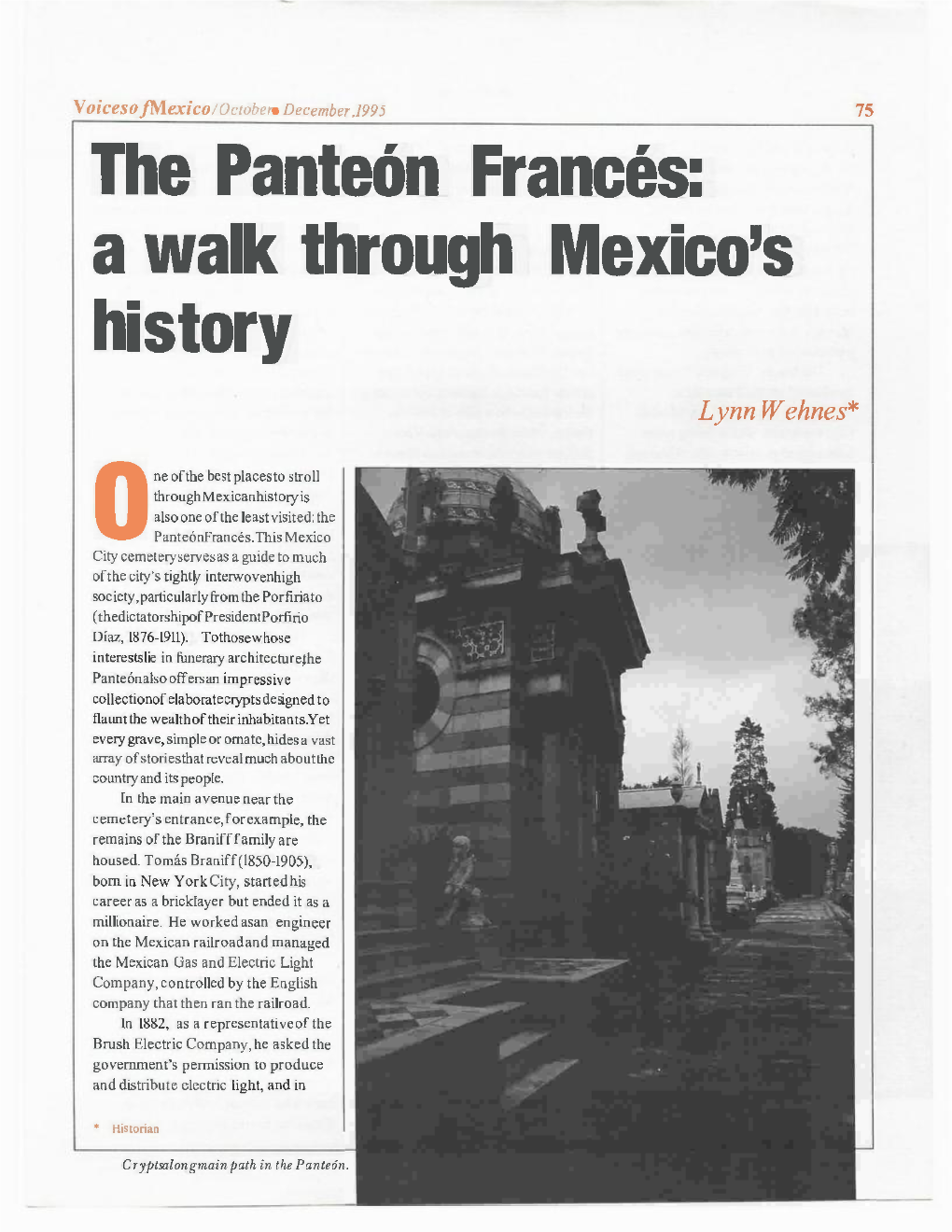 The Panteón Francés: a Walk Through Mexico's History